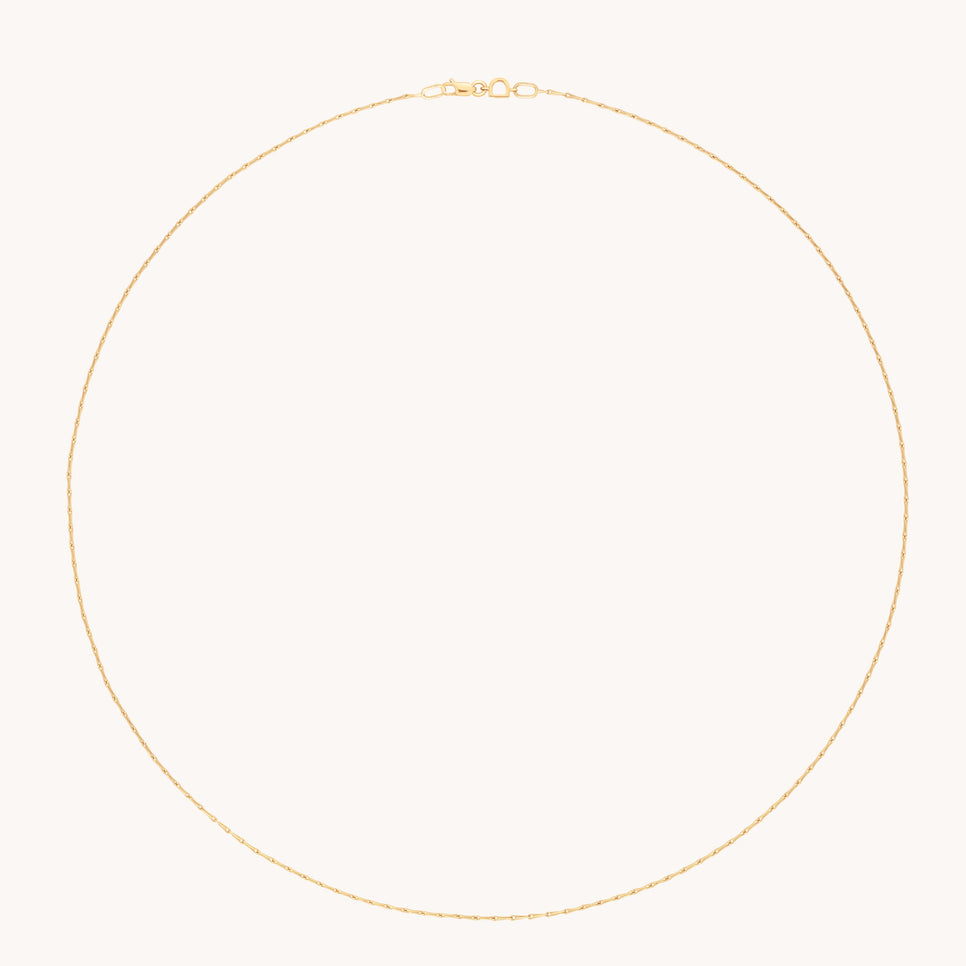 Marylebone Chain Necklace in Solid Gold