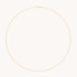 Miyu Chain Necklace in Solid Gold