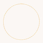Soho Chain Necklace in Solid Gold