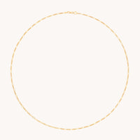Soho Chain Necklace in Solid Gold
