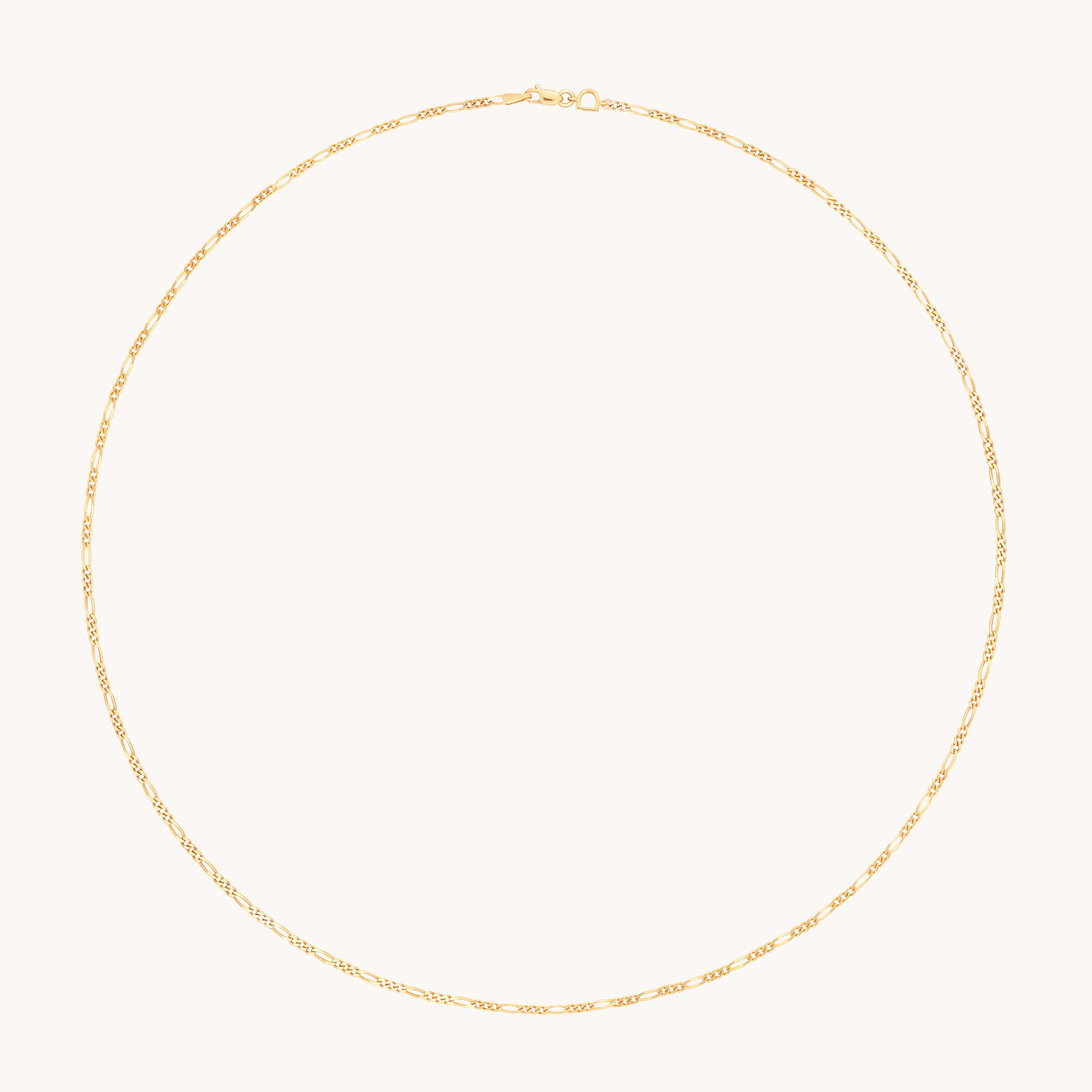 Soho Chain Necklace in Solid Gold