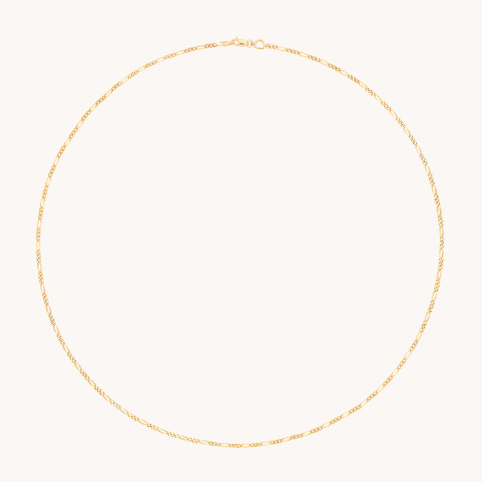 Soho Chain Necklace in Solid Gold