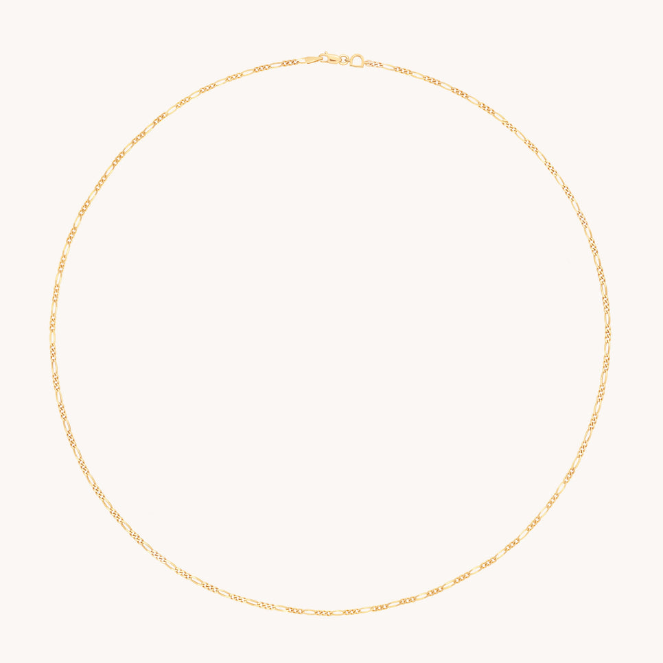 Soho Chain Necklace in Solid Gold