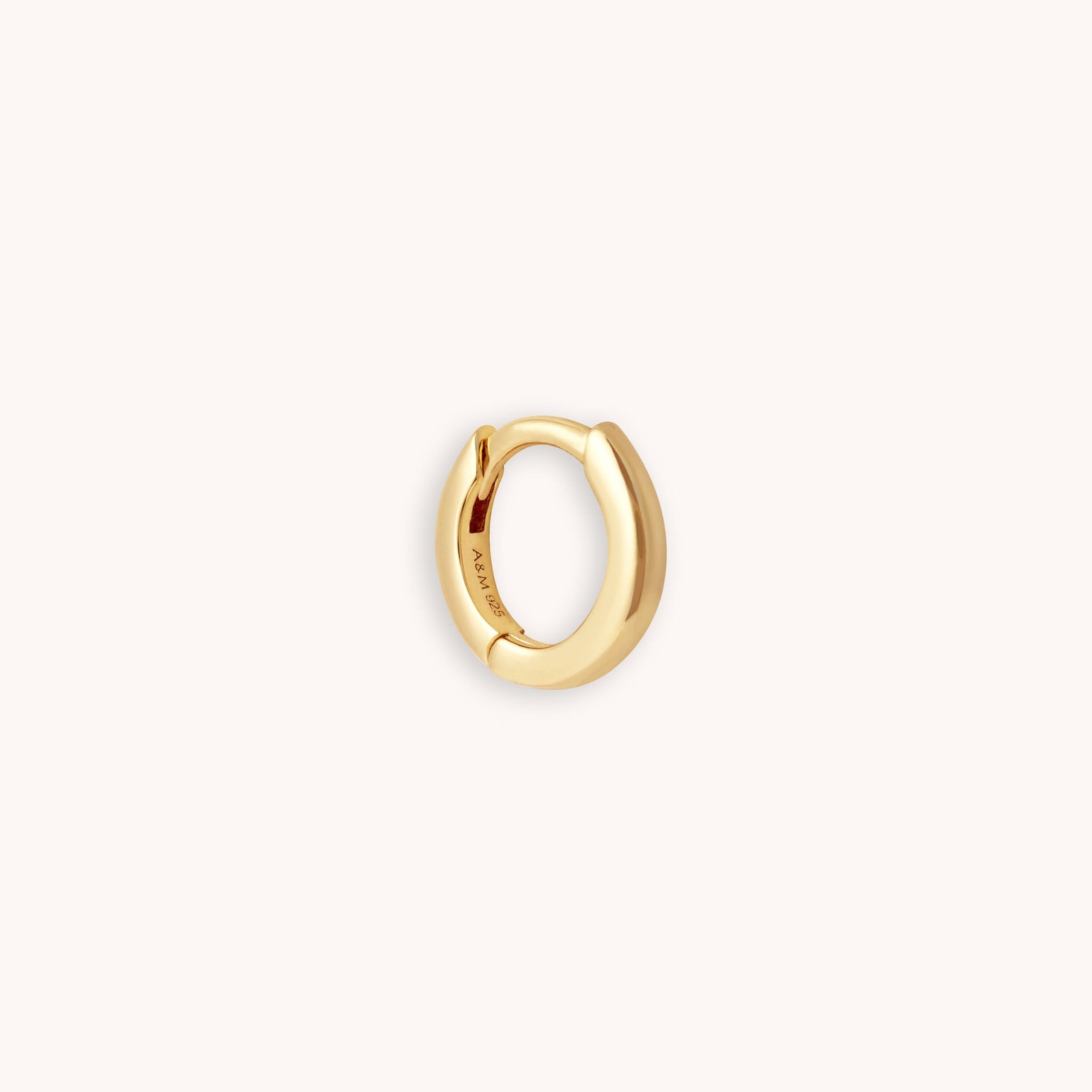 Essential 6.5mm Hoop in Gold