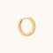 Illume Crystal 11.5mm Hoop in Gold