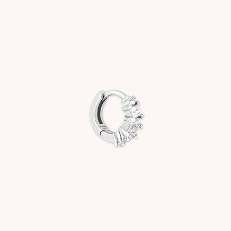 Celestial Silver 6.5mm Hoop | Astrid & Miyu Earrings