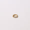 Celestial Crystal Hoop 8mm in Gold flat lay shot