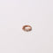 Celestial Crystal Hoop 8mm in Rose Gold flat lay