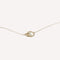Orbit Topaz Bracelet in Solid Gold