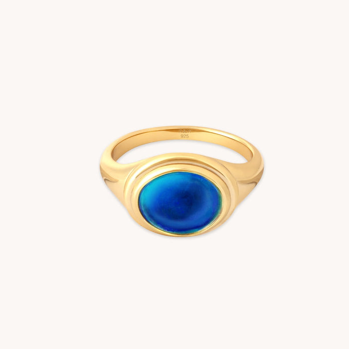 Mood Ring in Gold