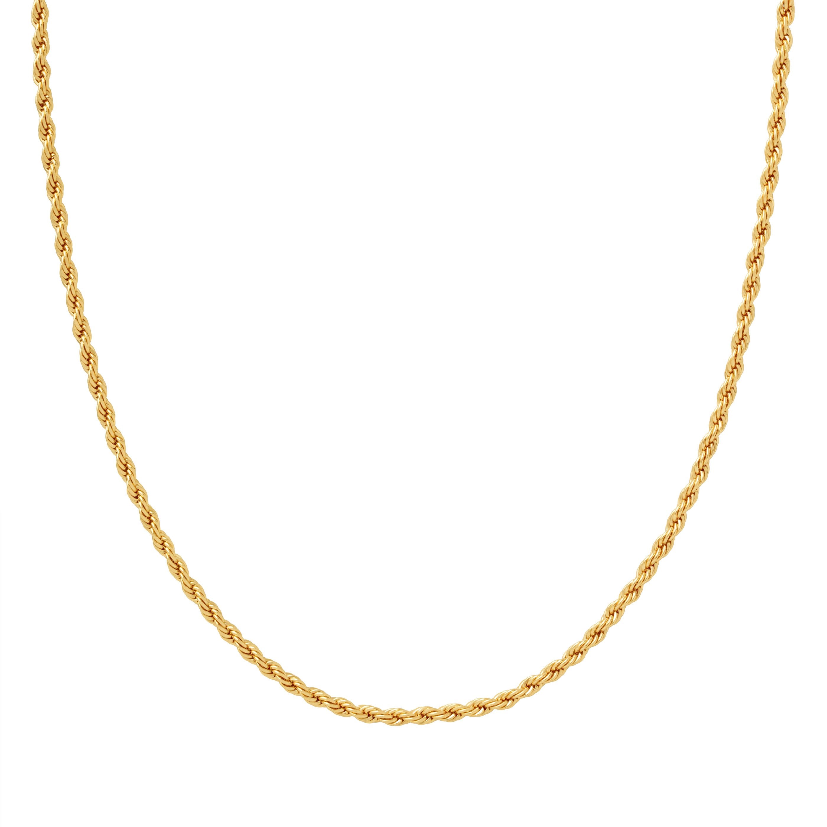 Rope Bold Chain Necklace in Gold
