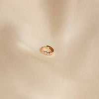 Cluster Hoop 6.5mm in Gold