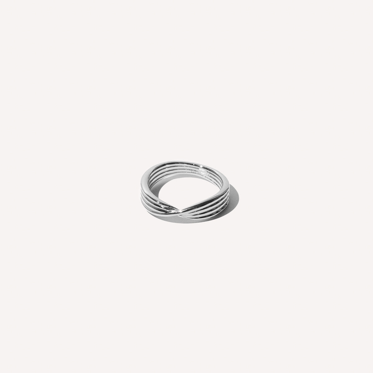 Twist Ring in Silver