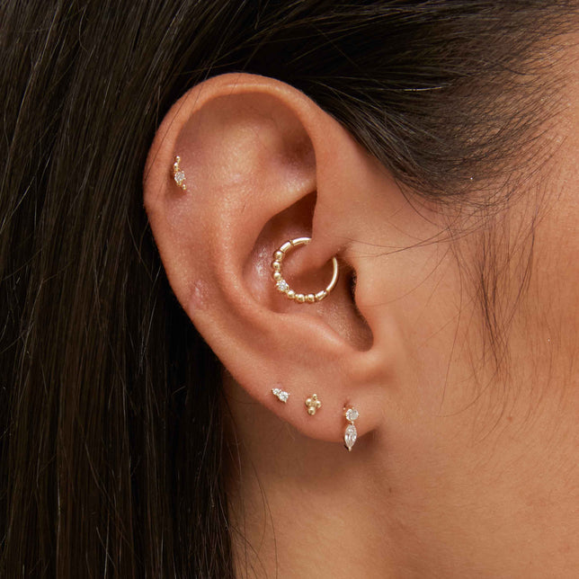 Piercings Y'all - medical grade solid gold body piercing jewelry – STONE  AND STRAND