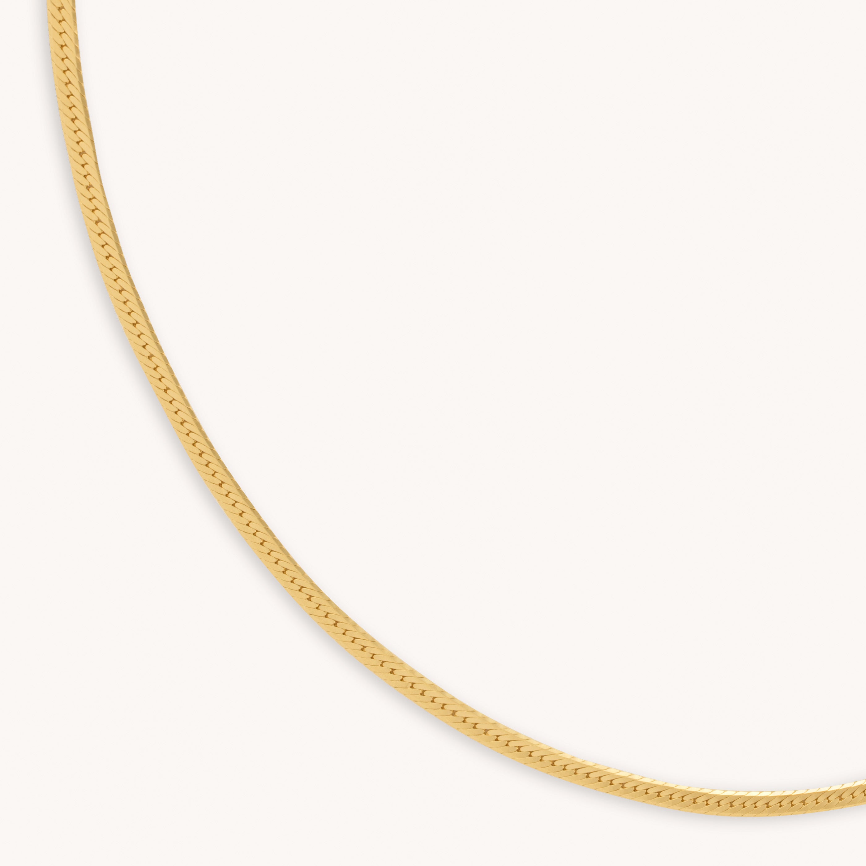 ASOS DESIGN 14k gold plated necklace in snake chain | ASOS