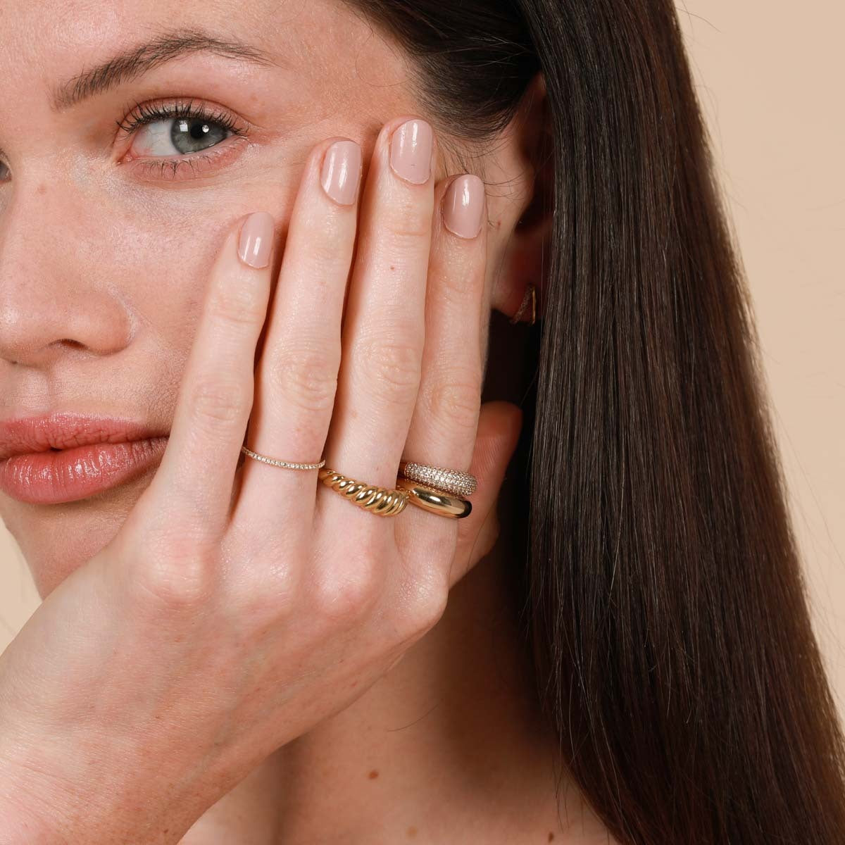 Essential Dome Ring in Gold