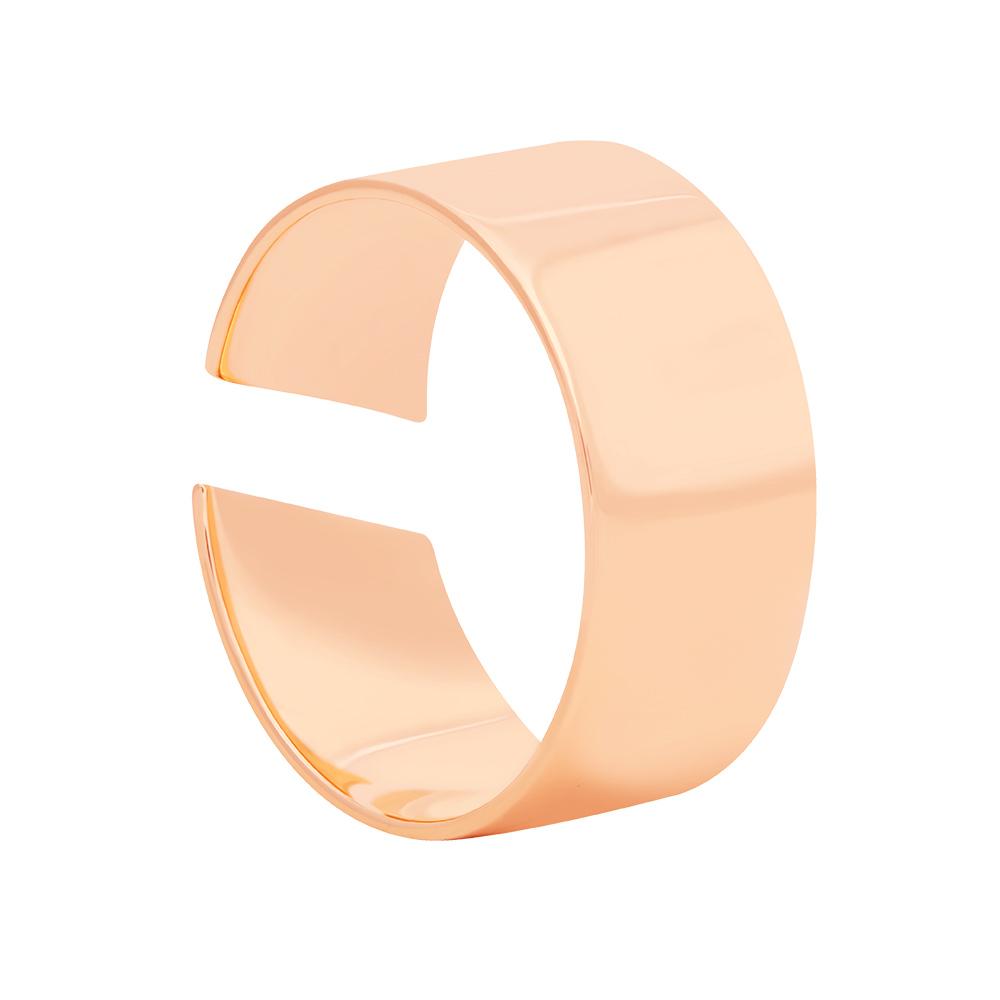 rose gold wide band ring