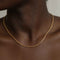 Rope Chain Necklace in Gold